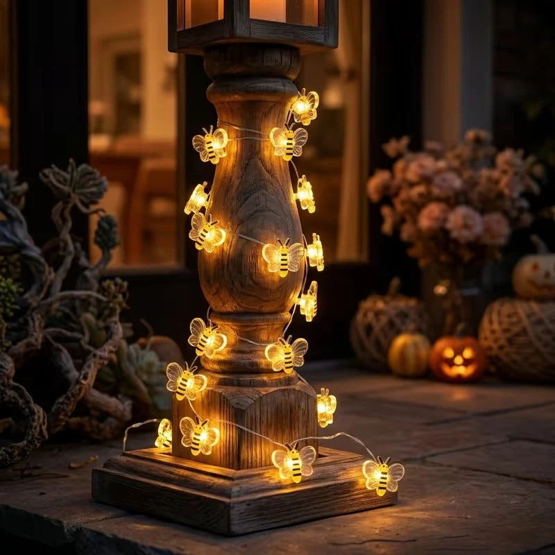 Honey Bee Decorative LED String Lights