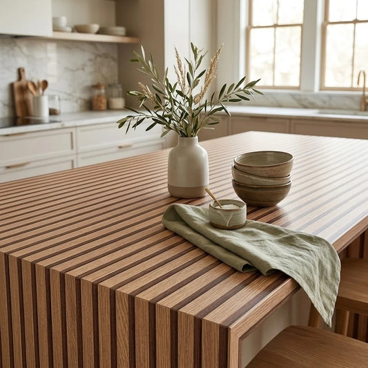 Waterproof Wood Texture Marble Sheet (60cm x 2m)