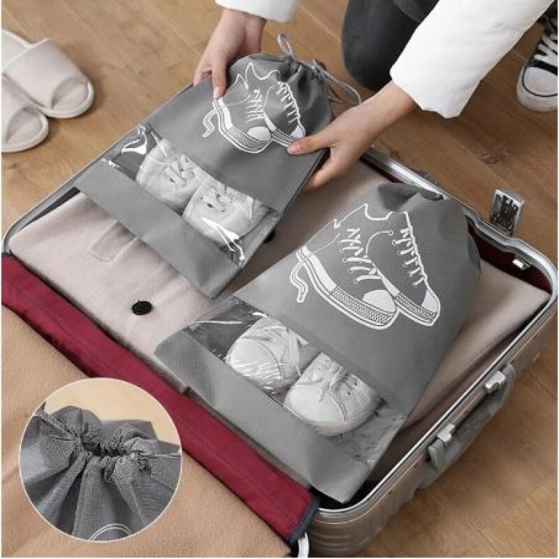 1 pcs Shoes Storage Bag Closet Organizer Travel Portable Waterproof Pocket
