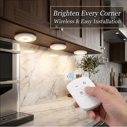 Wireless Remote Control COB Night Light