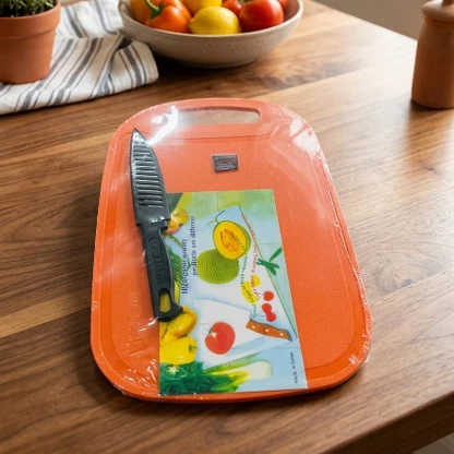 2 in 1 Portable Cutting Board Knife Kit