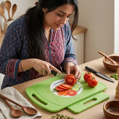 3-Piece Cutting Board Set with Chef Knife