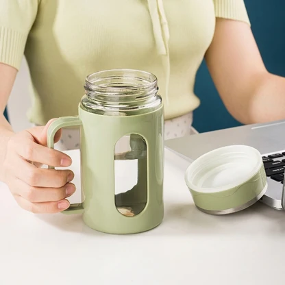 Elegant Double Layer Glass Mug 500ML