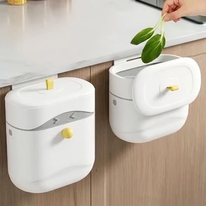 Mini Wall-Mounted Kitchen Trash Bin