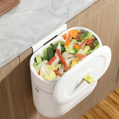 Mini Wall-Mounted Kitchen Trash Bin