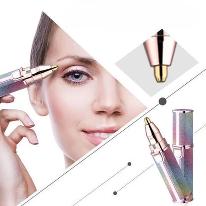 2 in 1 Rechargeable Blawless Eyebrow/Upper lips Trimmer