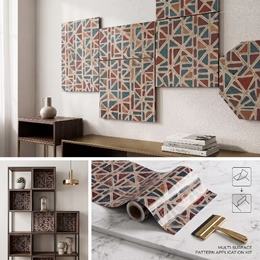 Self Adhesive Multi-Color Marble Sheet