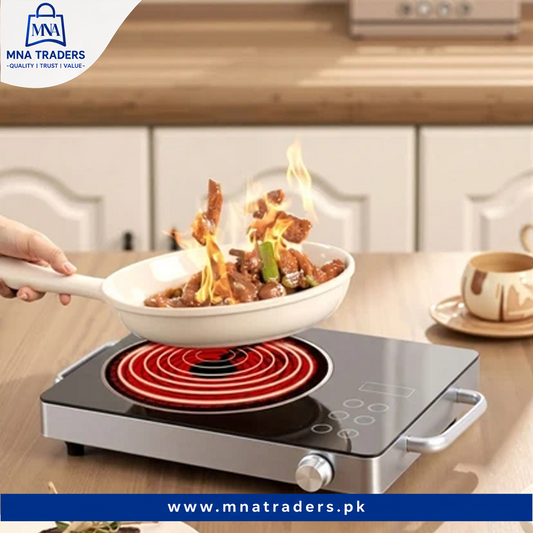 Electric Single Burner Stove with Timer Touch