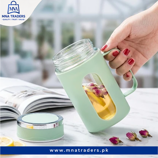 Elegant Double Layer Glass Mug 500ML