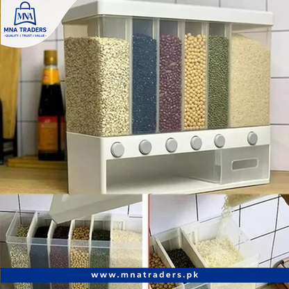 Wall Mounted Cereal & Rice Dispenser