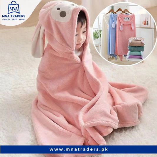 Cartoon Animal Baby Bath Towel
