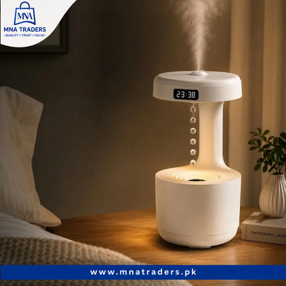 Anti Gravity Air Humidifier With LED Display