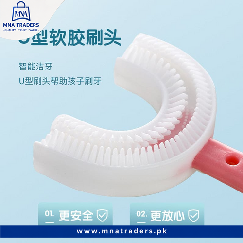 High Quality Ushape Toothbrush for Kids.