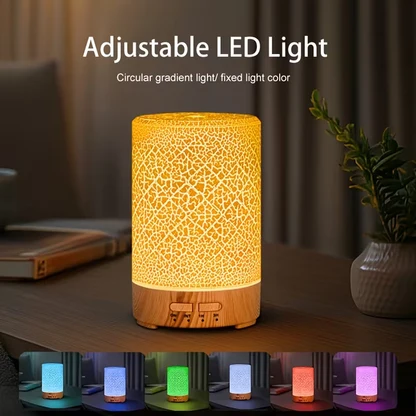 USB Operated Aroma Air Humidifier with 7 Color Lights