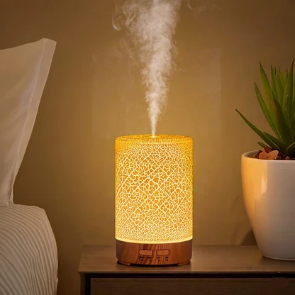 USB Operated Aroma Air Humidifier with 7 Color Lights