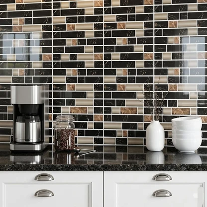 Self Adhesive Brick Design Tile Stickers