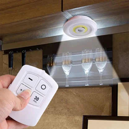 Wireless Remote Control COB Night Light