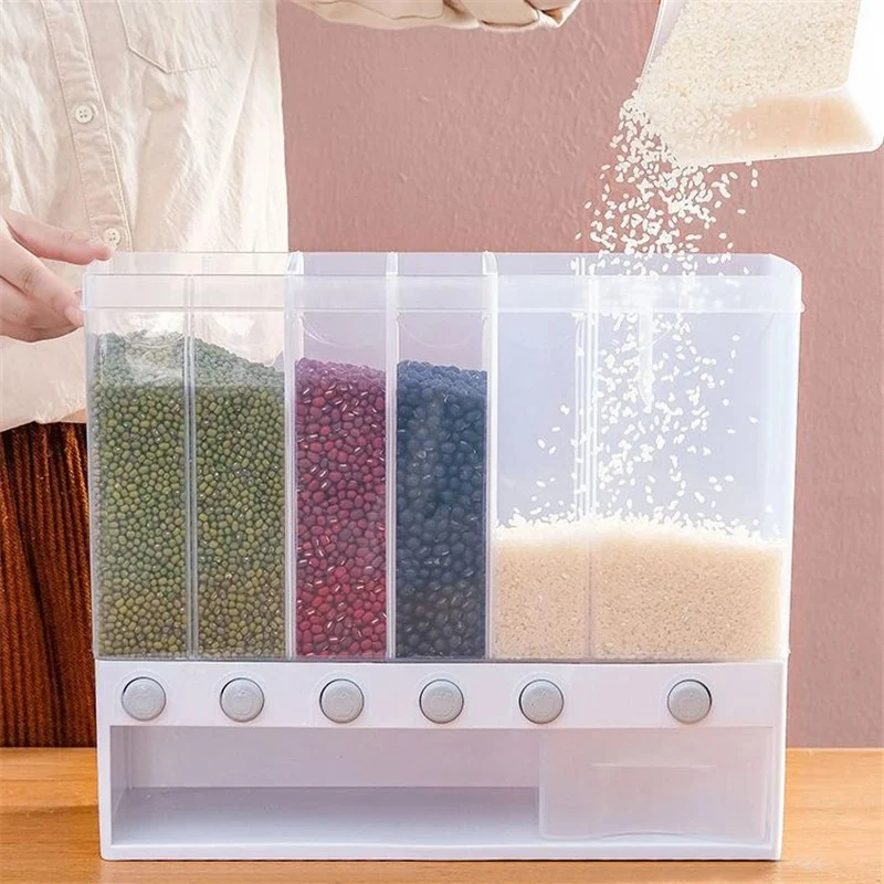 Wall Mounted Cereal & Rice Dispenser