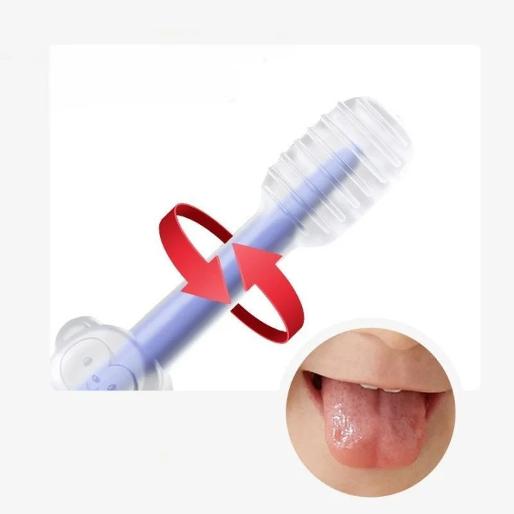 2PCs Silicon Baby Toothbrush for Milk Teeth for bundle