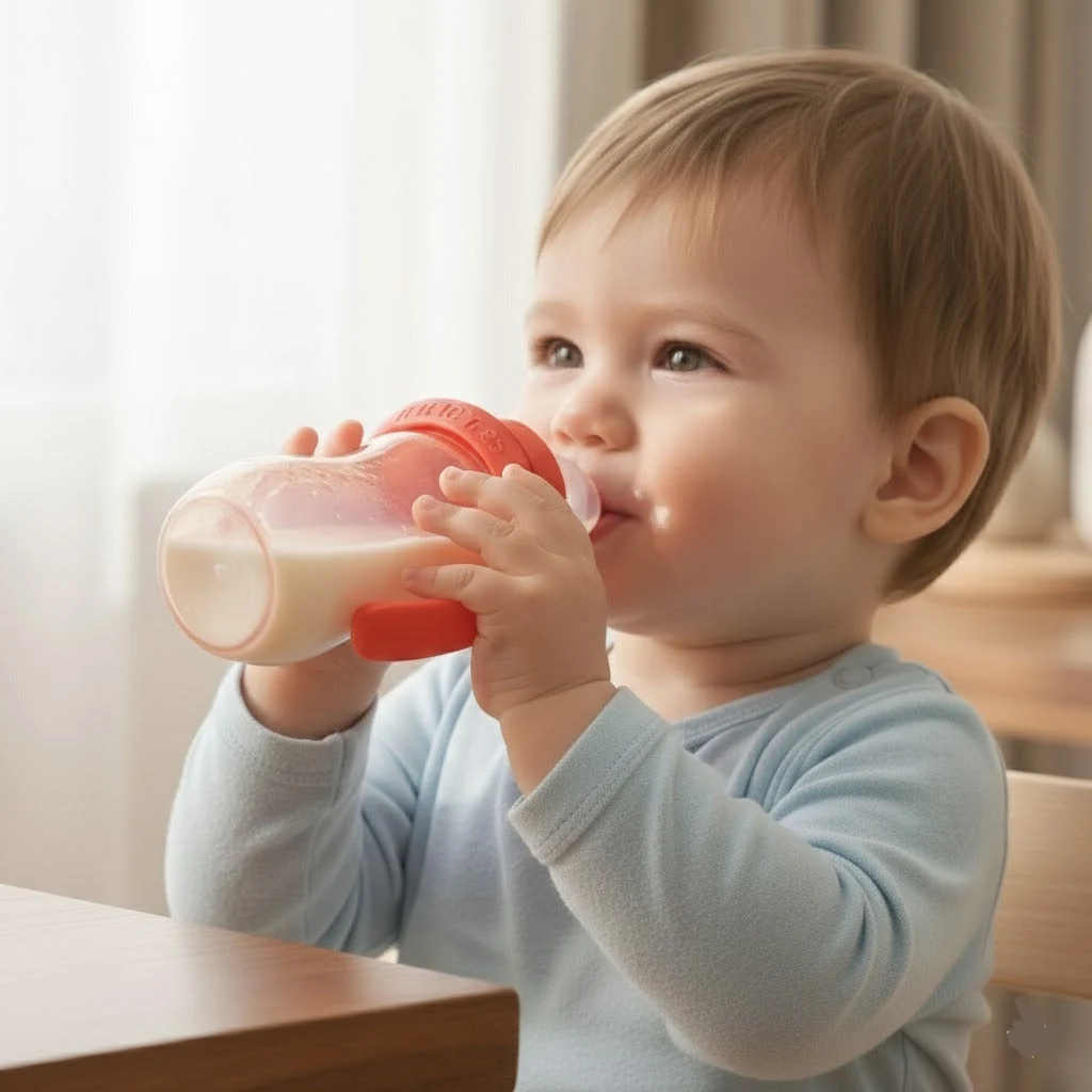 Baby Sippy Feeder Bottle