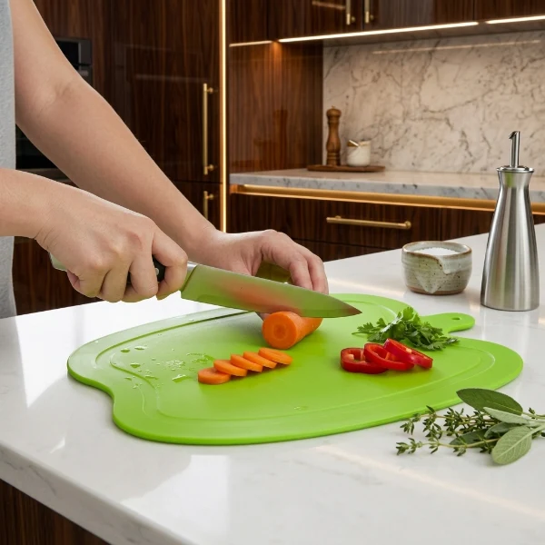 2 in 1 Knife & Cutting Board Set