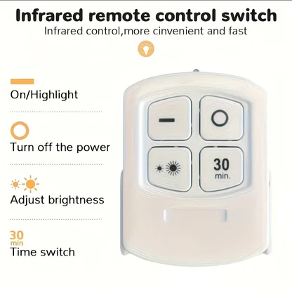 Wireless Remote Control COB Night Light