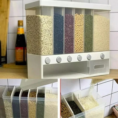 Wall Mounted Cereal & Rice Dispenser