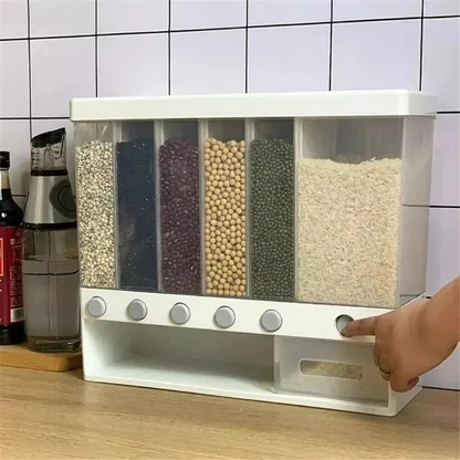 Wall Mounted Cereal & Rice Dispenser